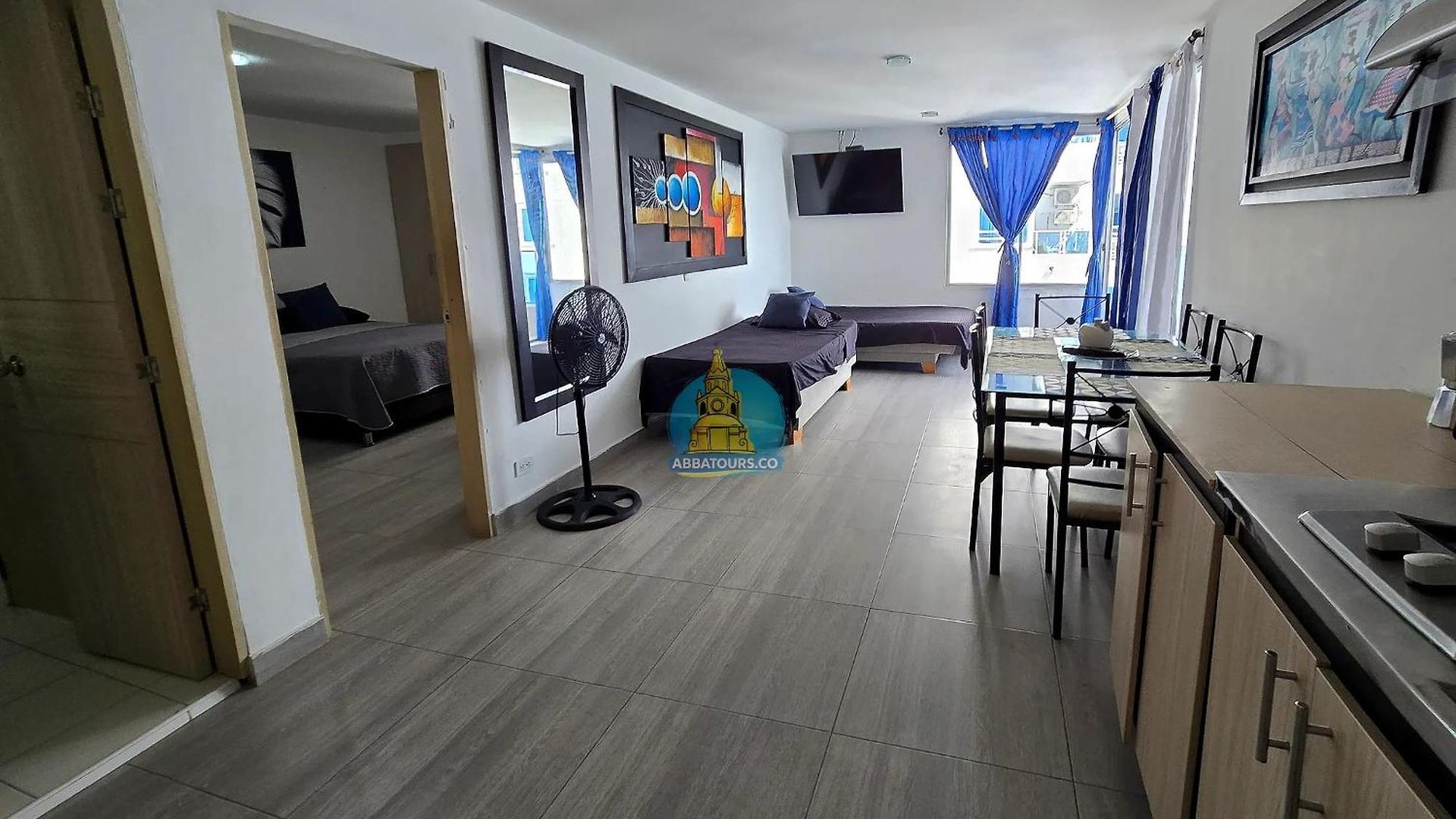 Con Balcón Y Vista Al Mar Apartamento Cartagena