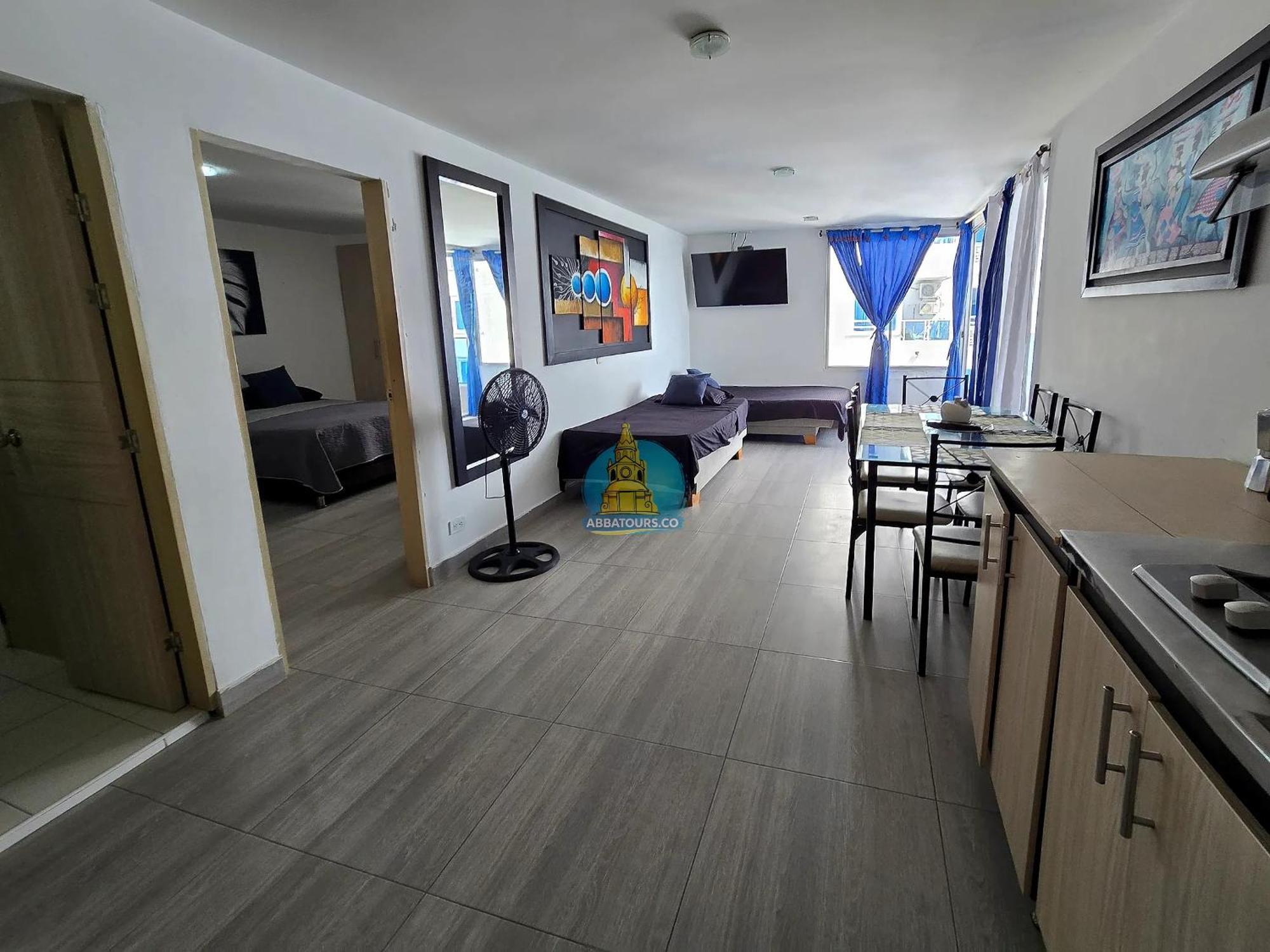 Con Balcón Y Vista Al Mar Apartamento Cartagena